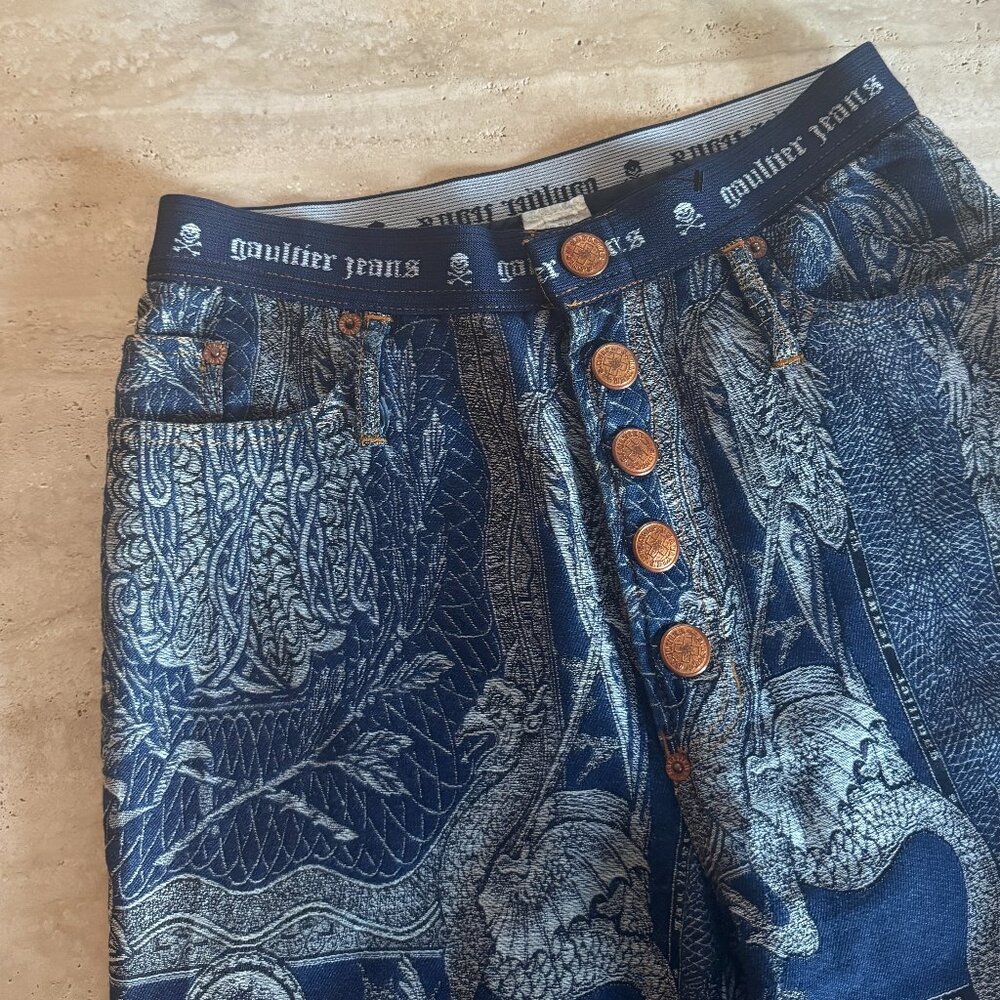 Jean Paul Gaultier 1994 Dragonslayer Jeans Y2K
